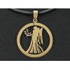 Кулон "Zodiacus Gold" Дева