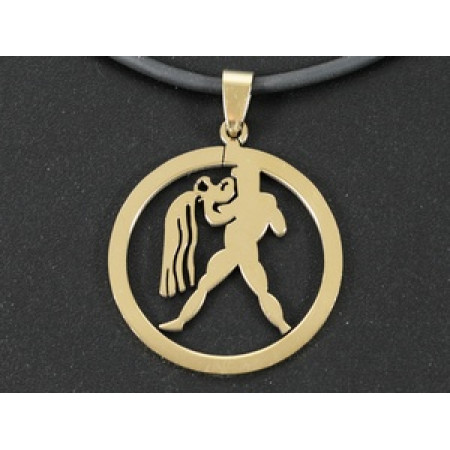 Кулон "Zodiacus Gold" Водолей