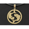 Кулон "Zodiacus Gold" Рыбы